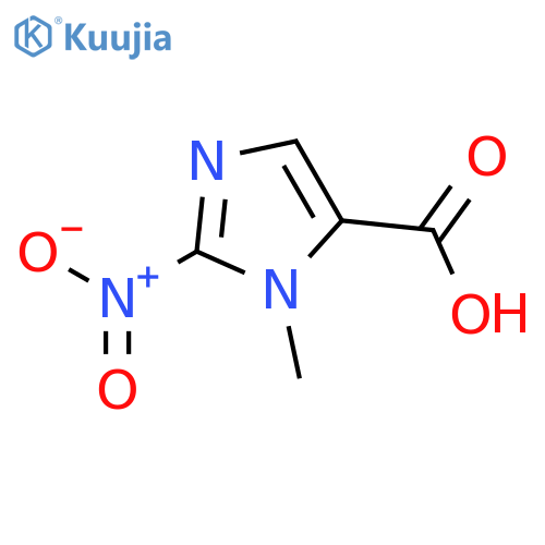 1-Methyl-2-nitro-1H-imidazole-5-carboxylic acid structure