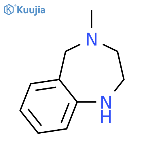 4-methyl-2,3,4,5-tetrahydro-1H-1,4-benzodiazepine structure