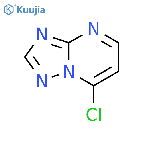 7-chloro-1,2,4triazolo1,5-apyrimidine structure