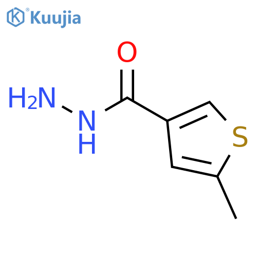 5-Methylthiophene-3-carbohydrazide structure