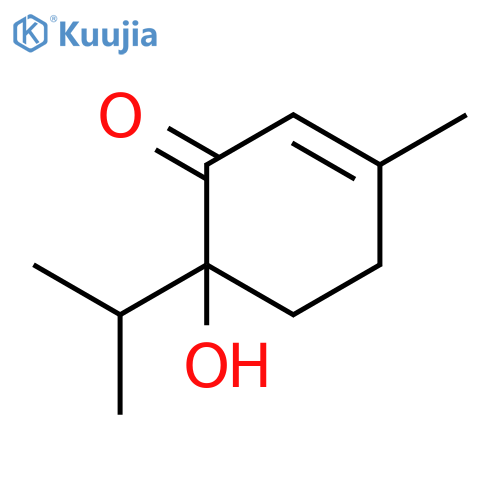 (S)-4-Hydroxy-p-menth-1-en-3-one structure
