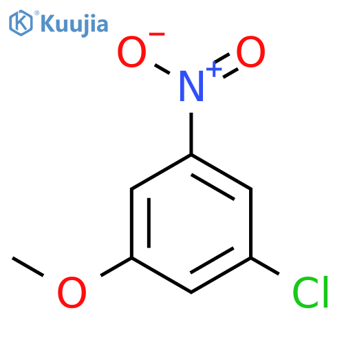 1-chloro-3-methoxy-5-nitrobenzene structure