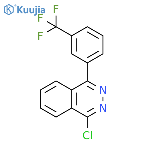 1-Chloro-4-[3-(trifluoromethyl)phenyl]phthalazine structure