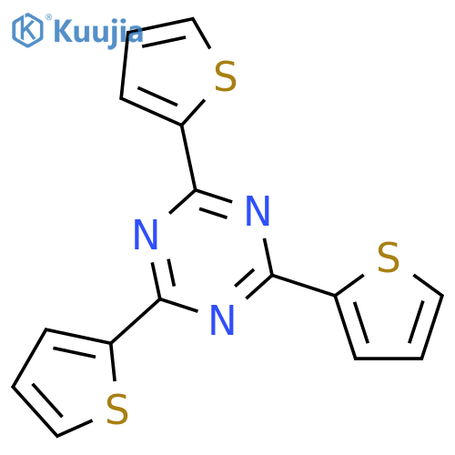 2,4,6-Tri(thiophen-2-yl)-1,3,5-triazine structure