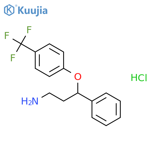 Norfluoxetine Hydrochloride structure