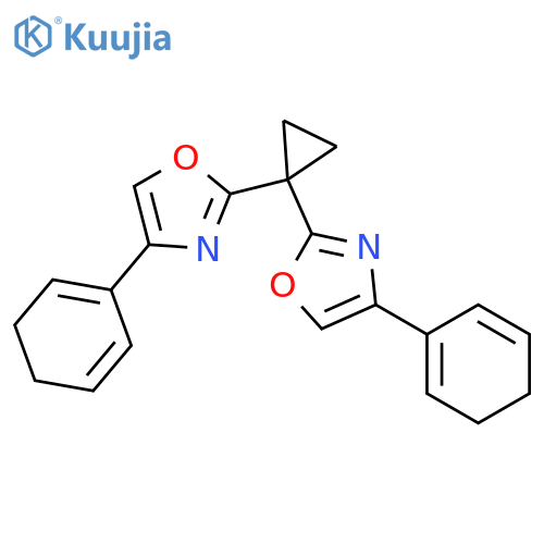 (4S,4'S)-2,2'-Cyclopropylidenebis[4,5-dihydro-4-phenylox
azole],99%e.e. structure