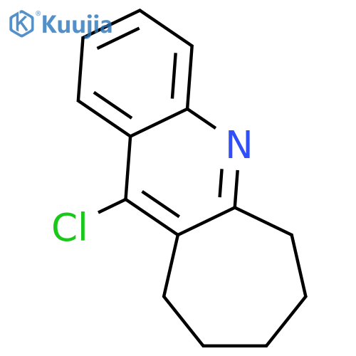 11-Chloro-7,8,9,10-tetrahydro-6H-cycloheptabquinoline structure