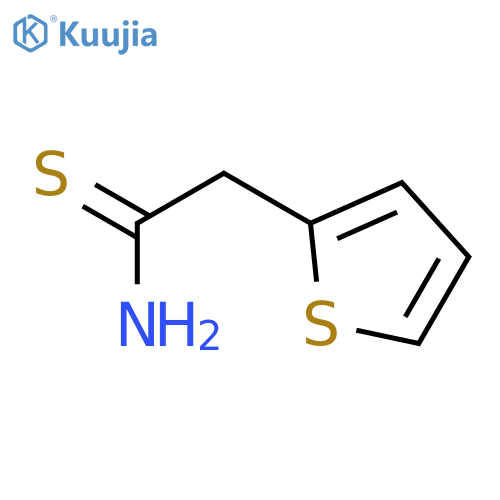 2-(2-Thienyl)ethanethioamide structure