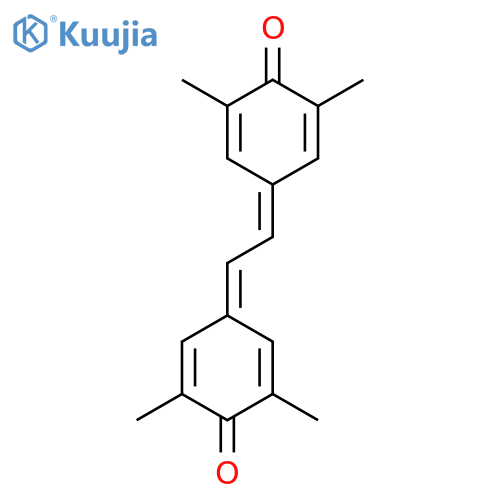 4,4'-(1,2-ethanediylidene)-bis(2,6-dimethyl-2,5-cyclohexadien-1-one) structure