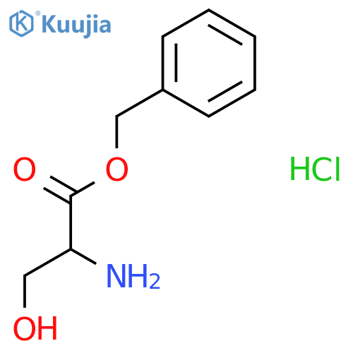 L-Serine benzyl ester hydrochloride structure