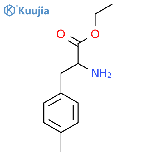 Ethyl 2-amino-3-(4-methylphenyl)propanoate structure