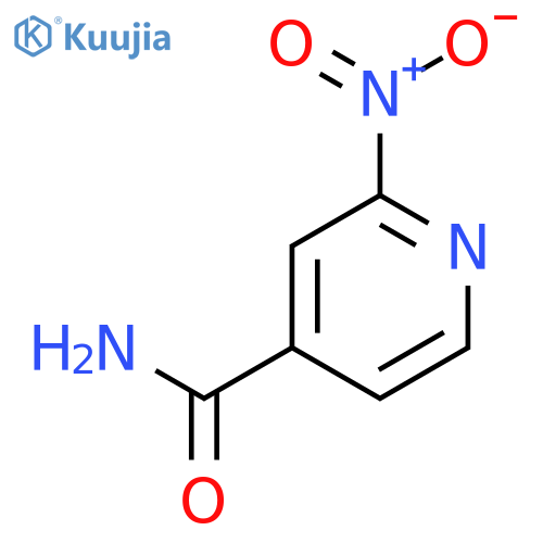 2-Nitropyridine-4-carbamide structure
