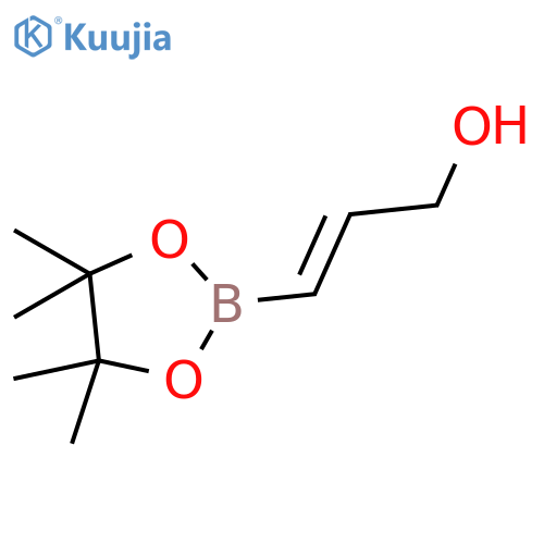 (E)-3-(4,4,5,5-Tetramethyl-1,3,2-dioxaborolan-2-yl)-2-propen-1-ol structure