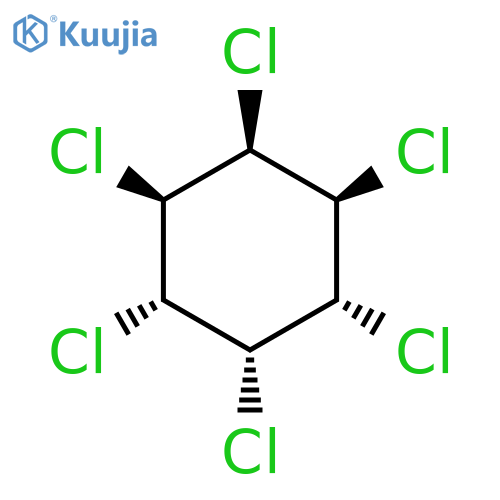 cyclohexane, 1,2,3,4,5,6- hexachloro-, (1.alpha., 2.alpha.,3.alpha.,4.beta., 5.beta.,6.beta.)- structure