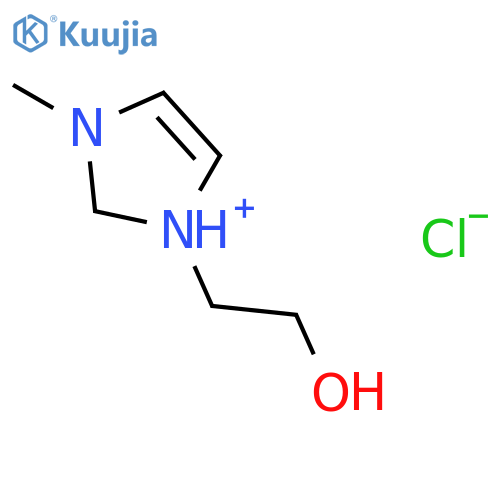 2-(3-Methyl-1,2-dihydroimidazol-1-ium-1-yl)ethanol Chloride structure