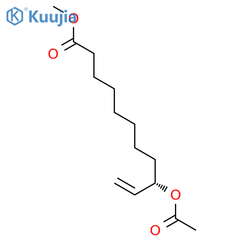 10-UNDECENOIC ACID, 9-(ACETYLOXY)-, METHYL ESTER, (9S)- structure