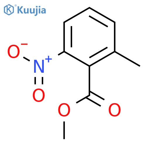 Methyl 2-methyl-6-nitrobenzoate structure