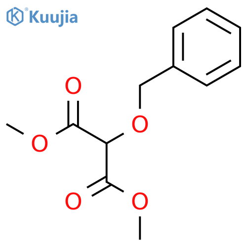 1,3-dimethyl 2-(benzyloxy)propanedioate structure