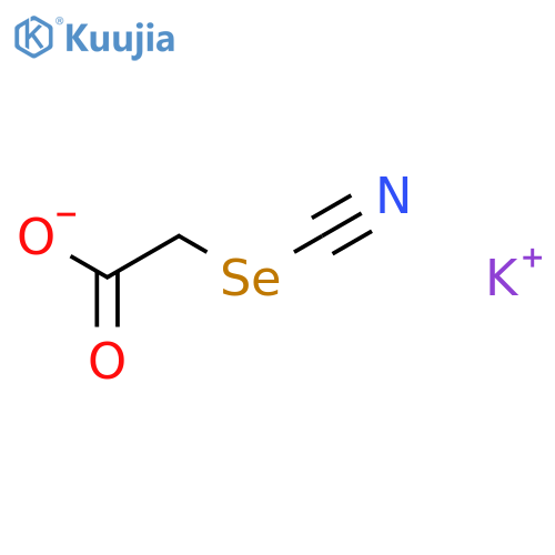 Acetic acid,2-selenocyanato-, potassium salt (1:1) structure
