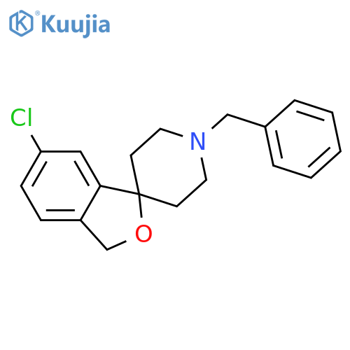 1'-Benzyl-6-chloro-3H-spiro[isobenzofuran-1,4'-piperidine] structure