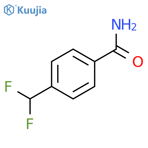 4-(difluoromethyl)benzamide structure