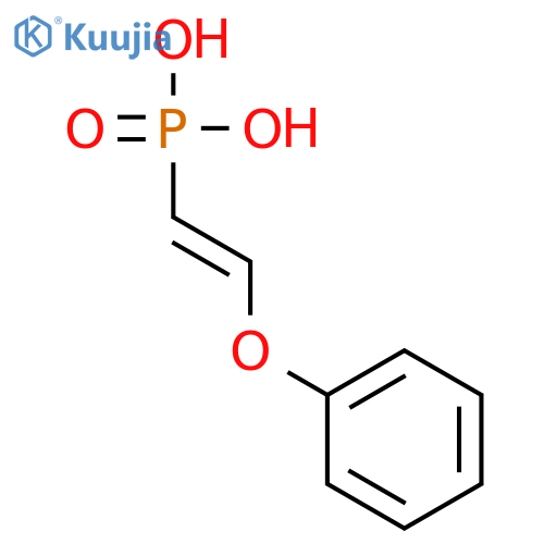 Phosphonic acid, (2-phenoxyethenyl)- structure
