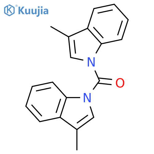 1H-INDOLE, 1,1'-CARBONYLBIS[3-METHYL- structure