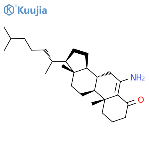 CHOLEST-5-EN-4-ONE, 6-AMINO- structure