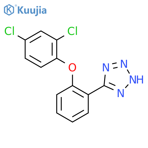 5-[2-(2,4-Dichlorophenoxy)phenyl]-2H-tetrazole structure