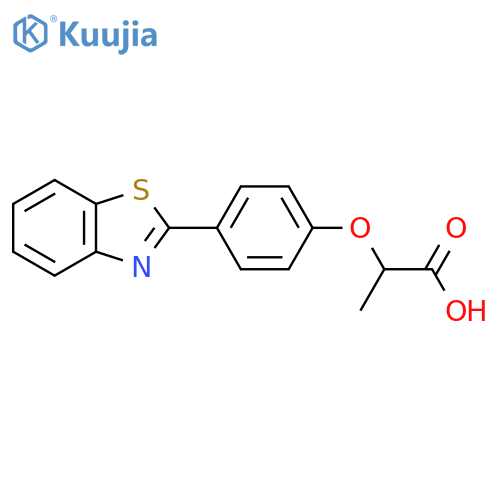2-4-(1,3-Benzothiazol-2-yl)phenoxypropanoic Acid structure