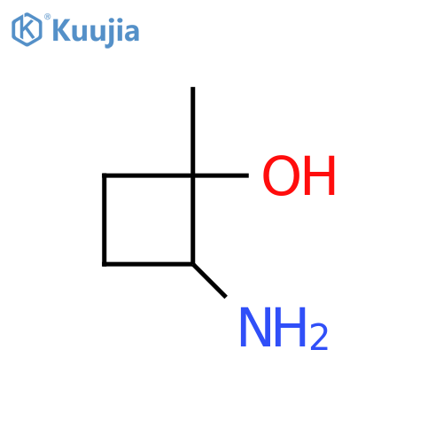 2-amino-1-methylcyclobutan-1-ol structure