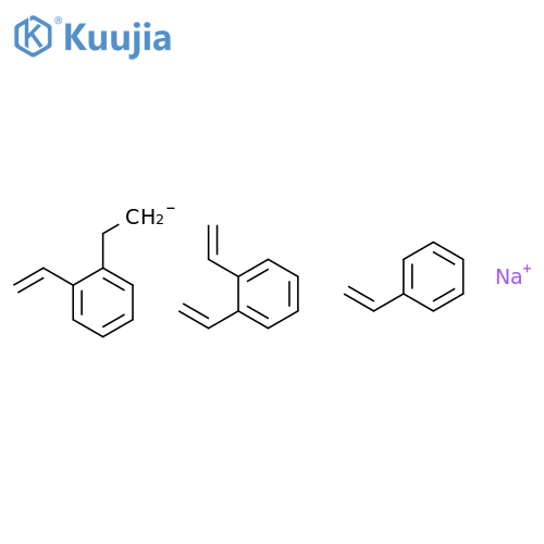 Strong Acidic Cation Exchange Resin HCR-S (Na Form) structure