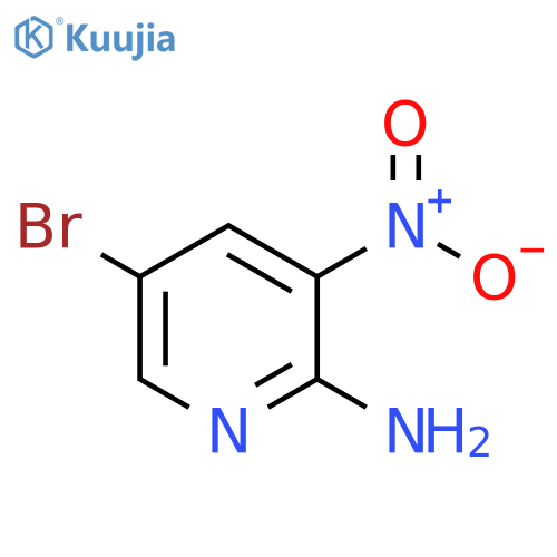 5-bromo-3-nitro-pyridin-2-amine structure