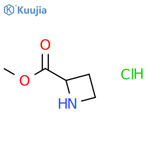 methyl (2S)-azetidine-2-carboxylate hydrochloride structure