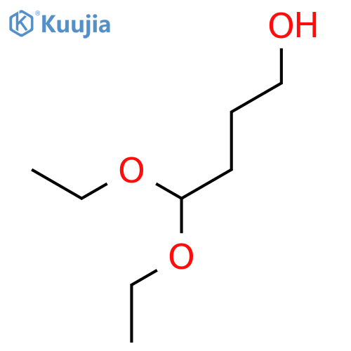 4,4-Diethoxybutan-1-ol structure