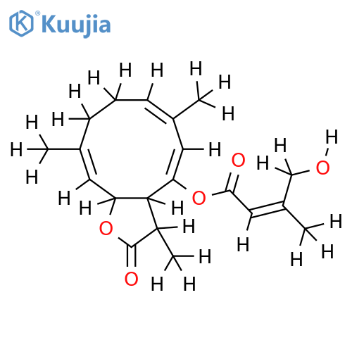 8-(2-Hydroxymethyl-2E-butenoyl)-Eupatolide structure