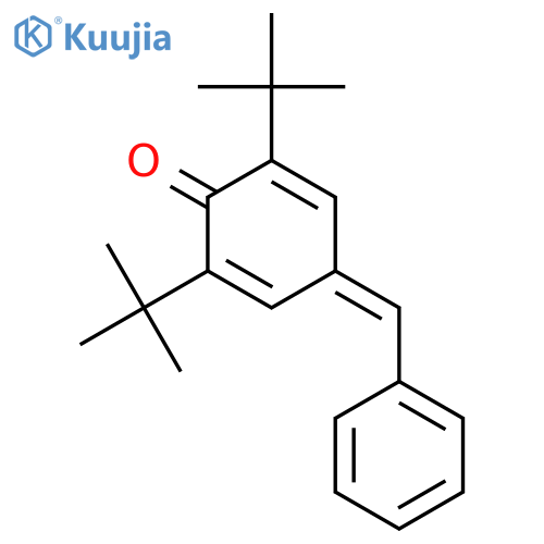 2,6-di-tert-butyl-4-(phenylmethylidene)cyclohexa-2,5-dien-1-one structure