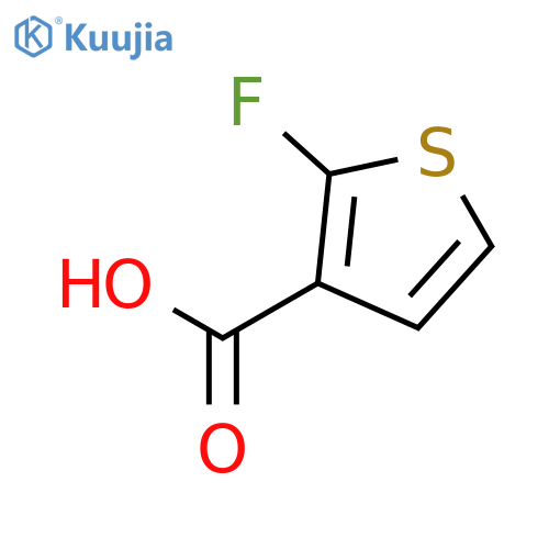 2-Fluorothiophene-3-carboxylic acid structure