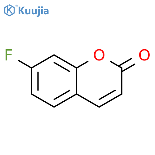 2H-1-BENZOPYRAN-2-ONE, 7-FLUORO- structure