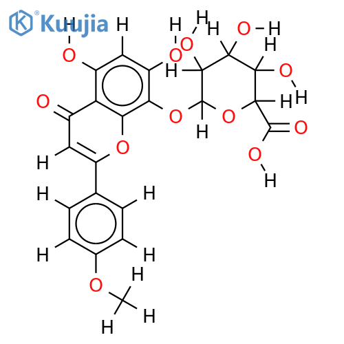 8-O-beta-D-Glucuronoside-Takakin structure