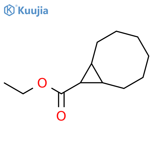 Bicyclo[6.1.0]nonane-9-carboxylic acid, ethyl ester structure