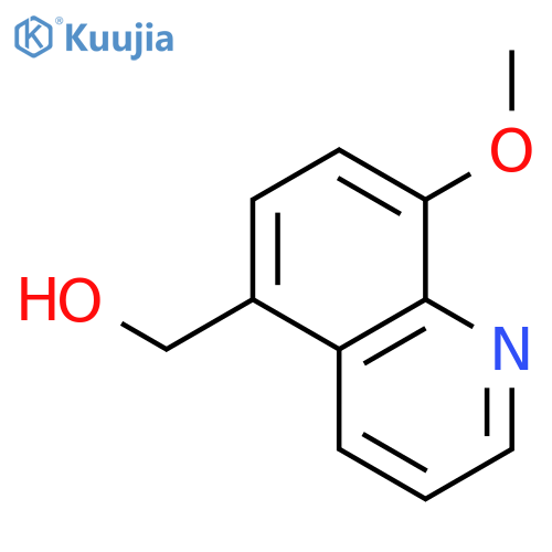 5-Quinolinemethanol, 8-methoxy- structure