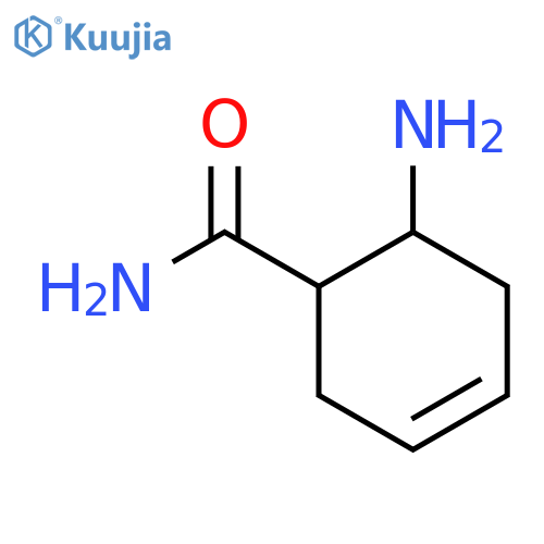 3-Cyclohexene-1-carboxamide,6-amino-, (1R,6R)-rel- structure
