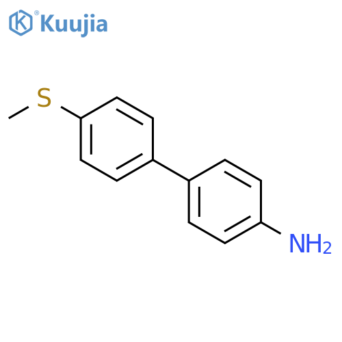 4'-(Methylthio)-[1,1'-biphenyl]-4-amine structure