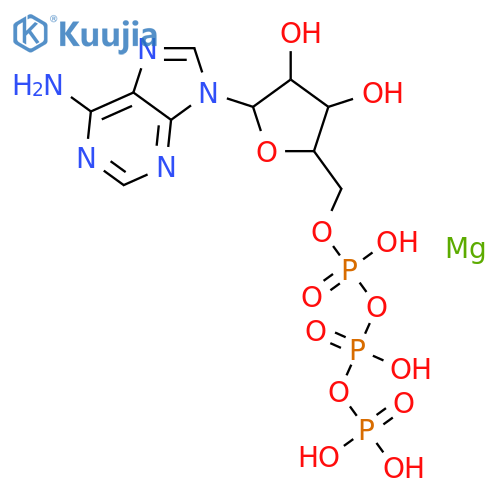 Adenosine 5'-triphosphate Magnesium Salt (>90%) structure