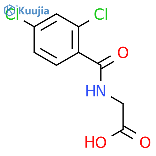 2-(2,4-dichlorophenyl)formamidoacetic acid structure