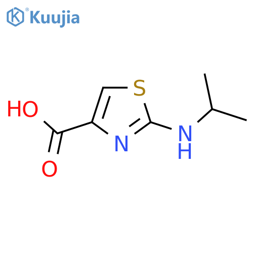 2-Isopropylamino-thiazole-4-carboxylic acid structure