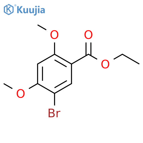 Ethyl 5-bromo-2,4-dimethoxybenzoate structure
