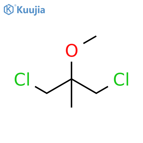 1,3-dichloro-2-methoxy-2-methylpropane structure