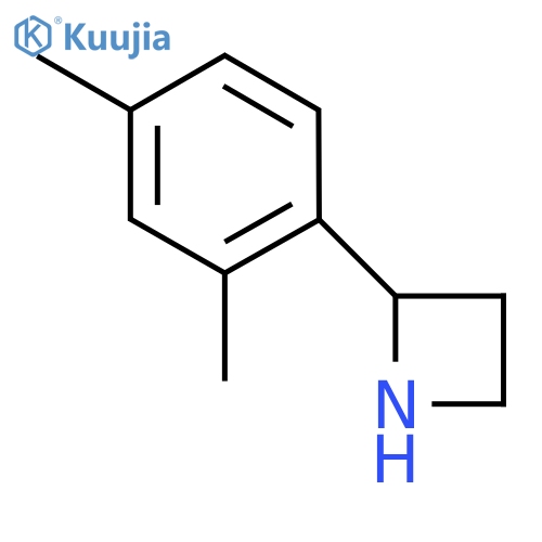2-(2,4-dimethylphenyl)azetidine structure